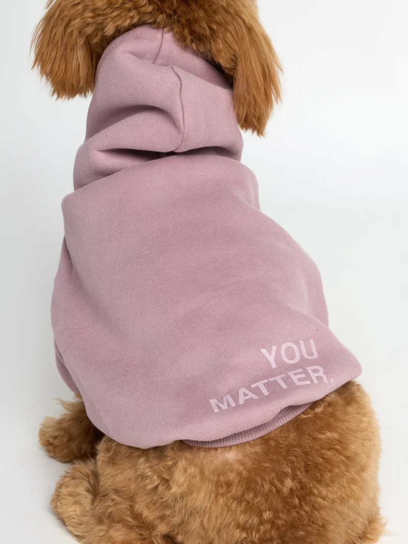 You Matter Paw Hoodie
