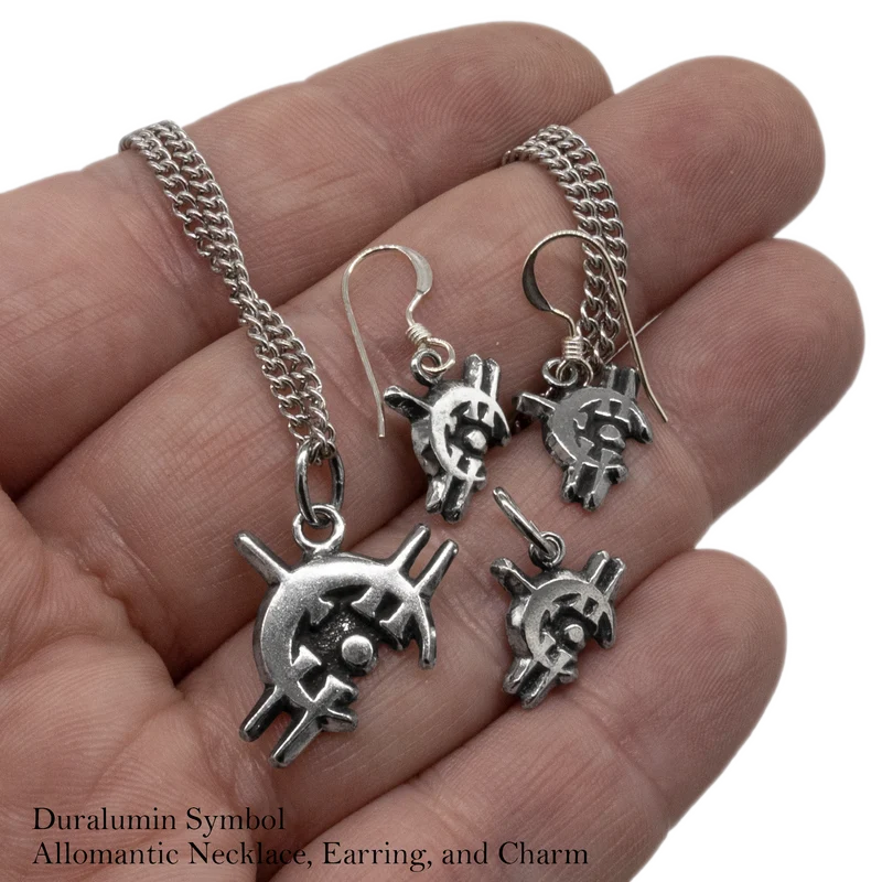 Charm de alomántico de duraluminio