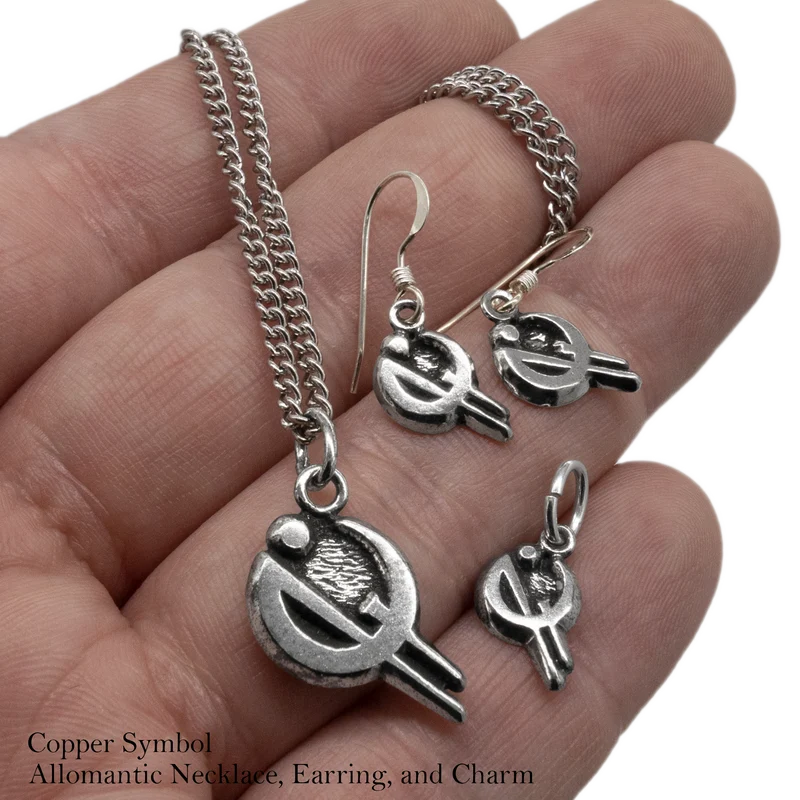 Pendientes Cobre Alomante