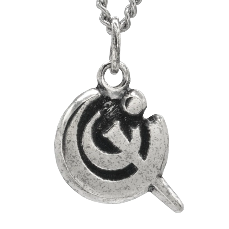 Collar de alomántico de cromo