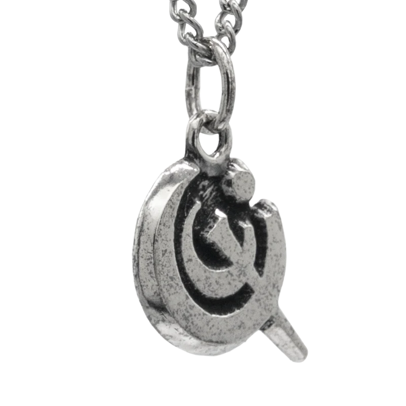 Collar de alomántico de cromo