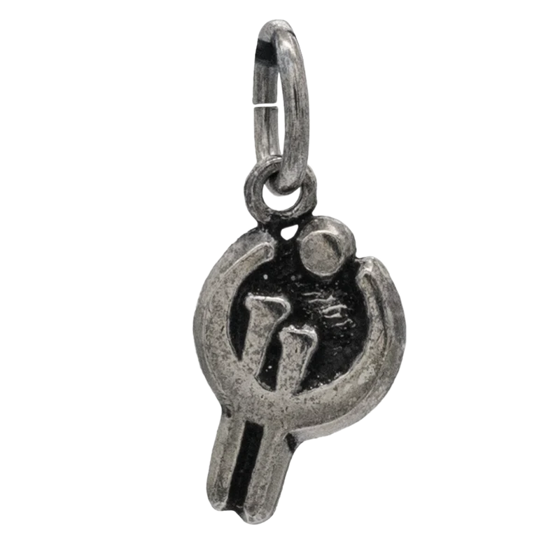 Charm de alomántico de zinc
