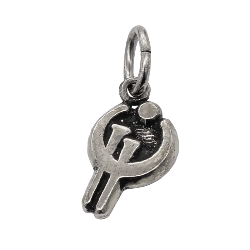 Charm de alomántico de zinc