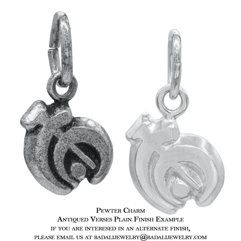 Pendientes de acero alomántico