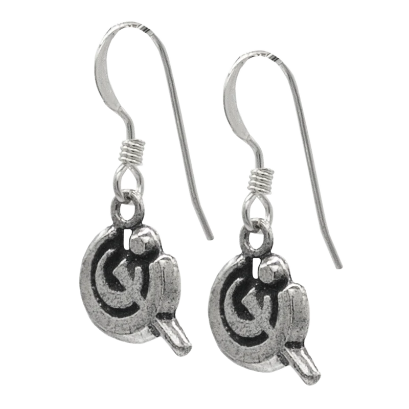 Pendientes de cromo alomántico