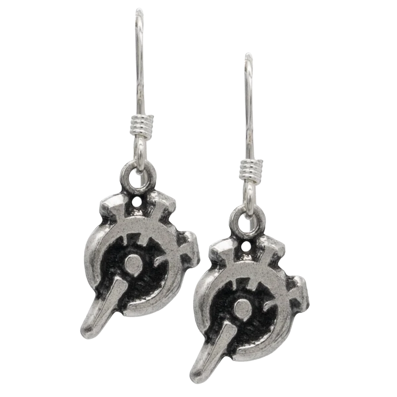 Pendientes de alomante de latón