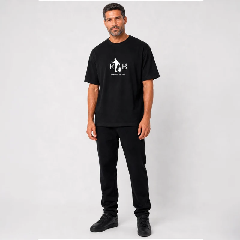 El Barrio - Camiseta Unisex Negra "El Barrio 30"
