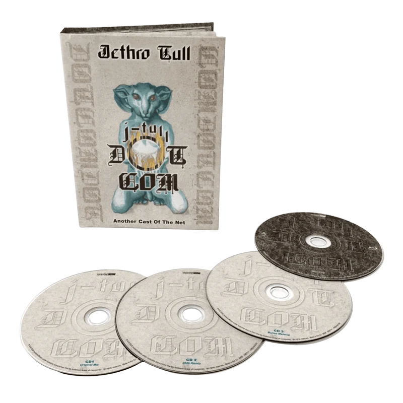 Jethro Tull - BoxSet 3CD+Blu-Ray "J-Tull Dot Com: Another Cast Of The Net"
