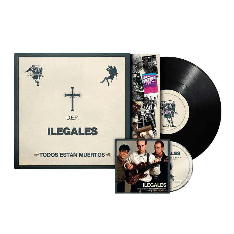 Ilegales - LP Vinilo + CD "Todos están muertos (Edición Deluxe)"