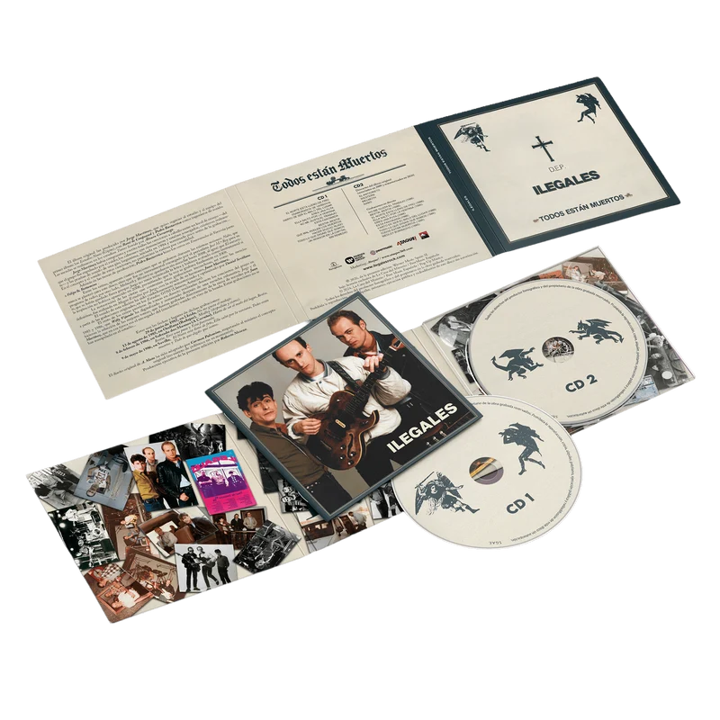 Ilegales - 2CD "Todos están muertos (Edición Deluxe)"