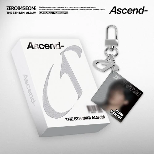 ZEROBASEONE 6th Mini Album [Ascend-] (LENTICULAR KEYRING Ver.)