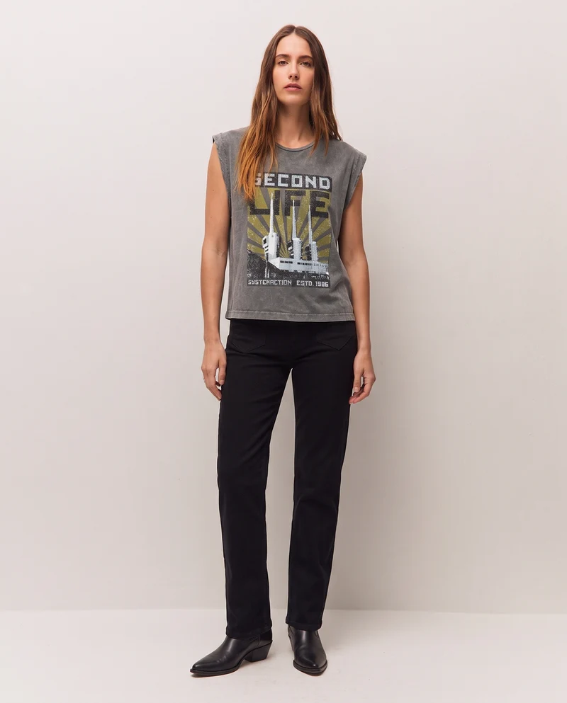 Camiseta tirantes print