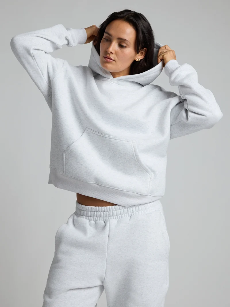Basic Crop Hoodie