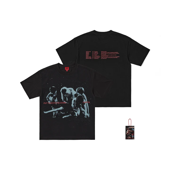 [CORTIS] 2026 Cortis Tour : Put Your Phone Down : Tour Routing T-Shirt (Black)