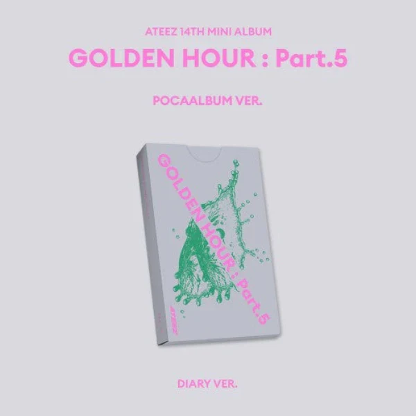 ATEEZ 14th Mini Album [GOLDEN HOUR : Part.5] (POCAALBUM)