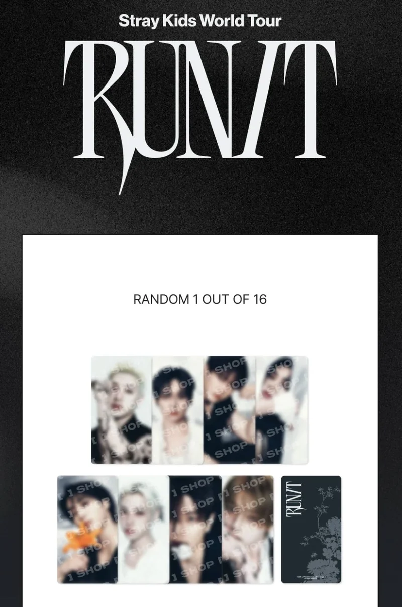 STRAY KIDS - WORLD TOUR 'RUN IT' MD 2
