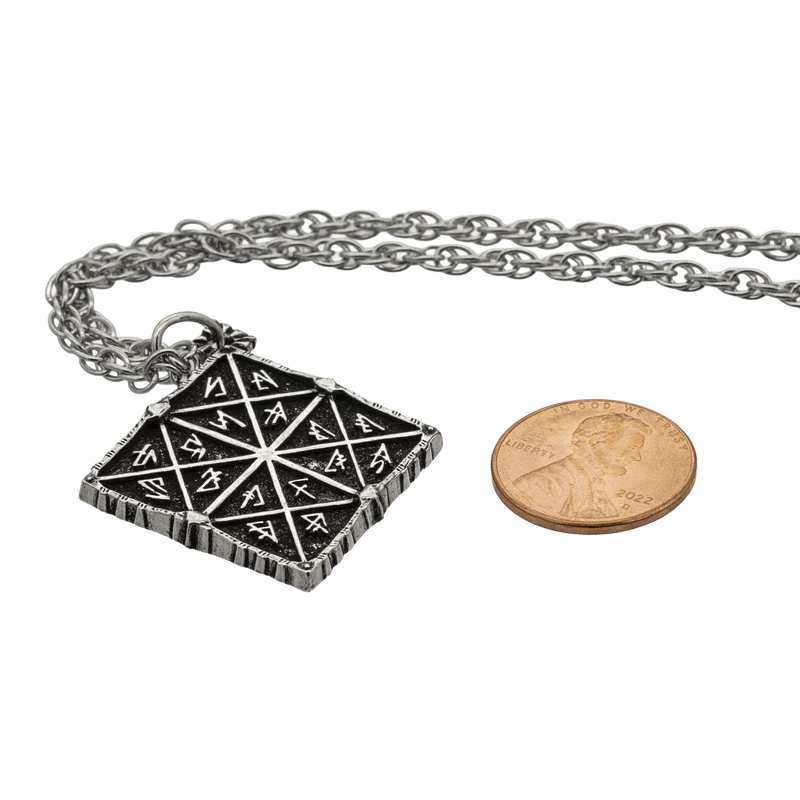 Medallón de tablilla de feruquimia - Plata