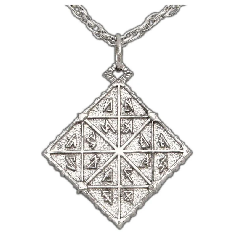 Medallón de tablilla de feruquimia - Plata