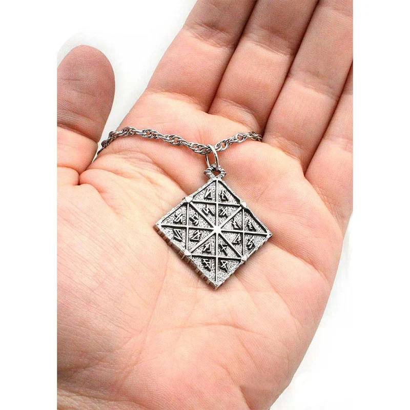Medallón de tablilla de feruquimia - Plata