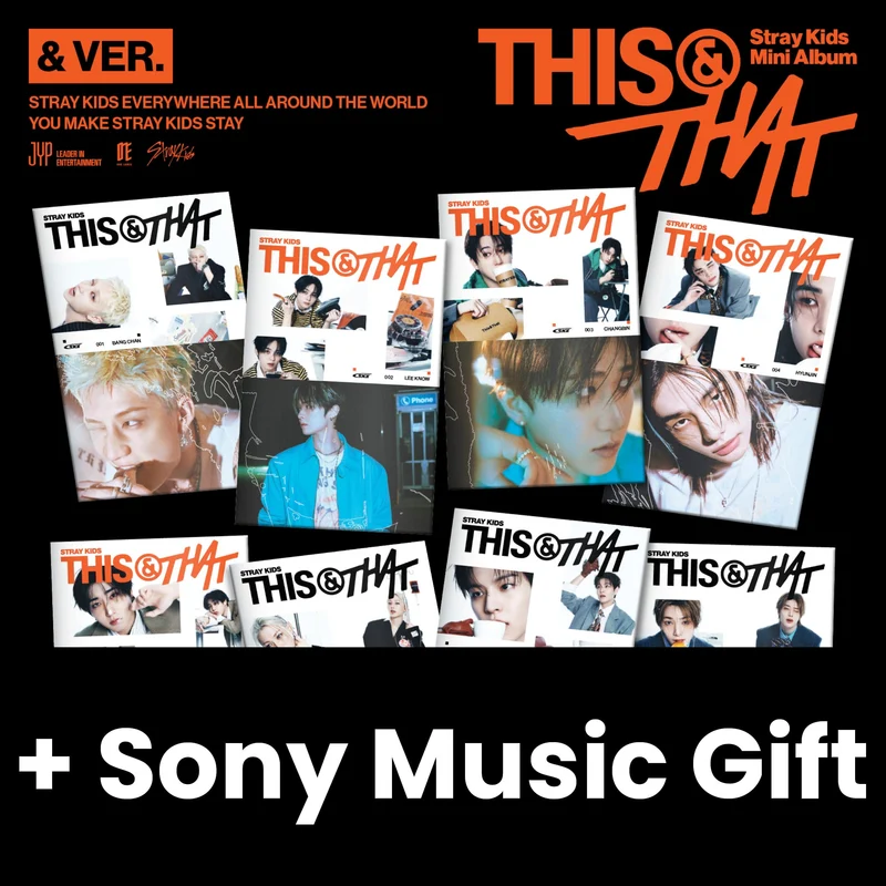STRAY KIDS - THIS & THAT (& VER.) + Sony Music Gift