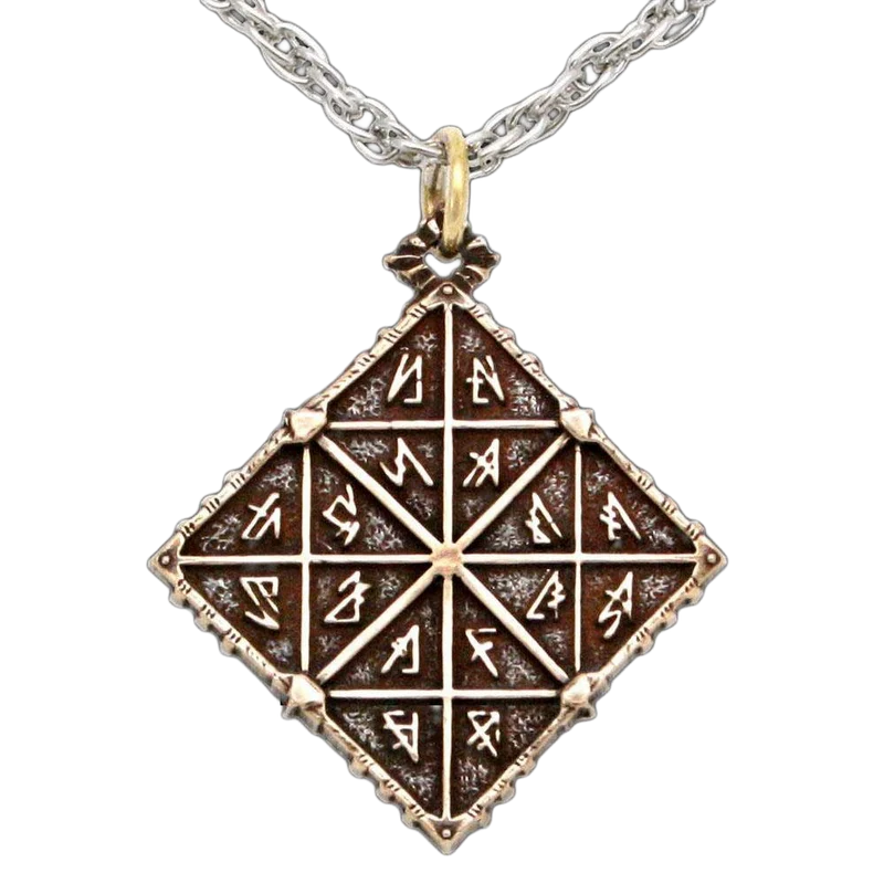 Medallón de tablilla de feruquimia - Bronce