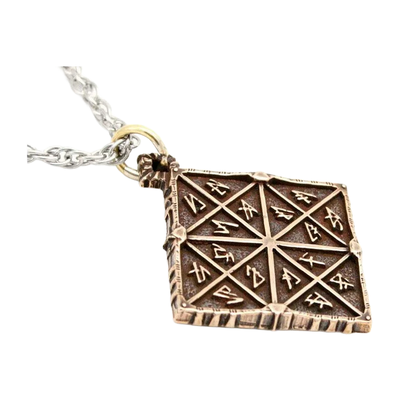 Medallón de tablilla de feruquimia - Bronce