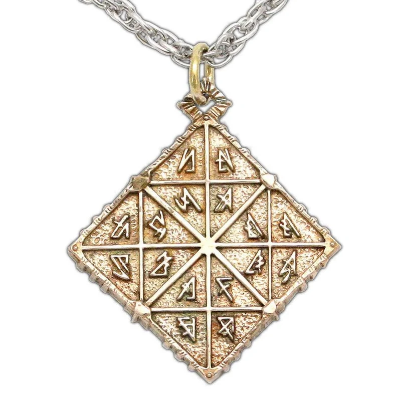 Medallón de tablilla de feruquimia - Bronce