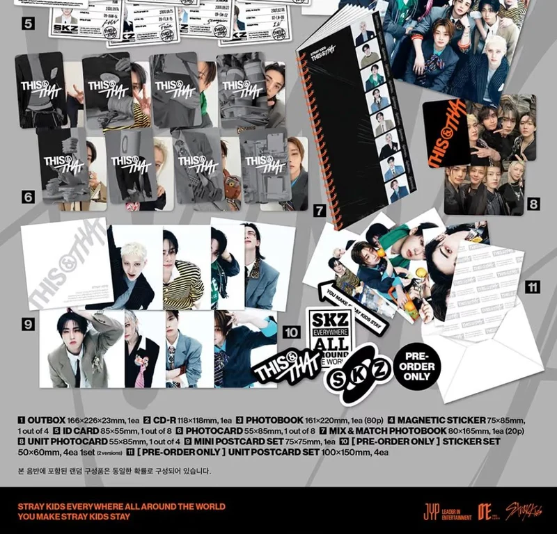 STRAY KIDS - THIS & THAT + Sony Music Gift