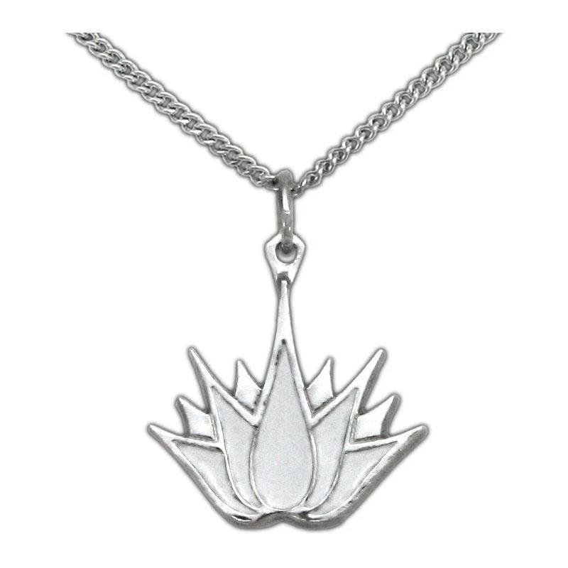 Collar de tatuaje de loto esmaltado