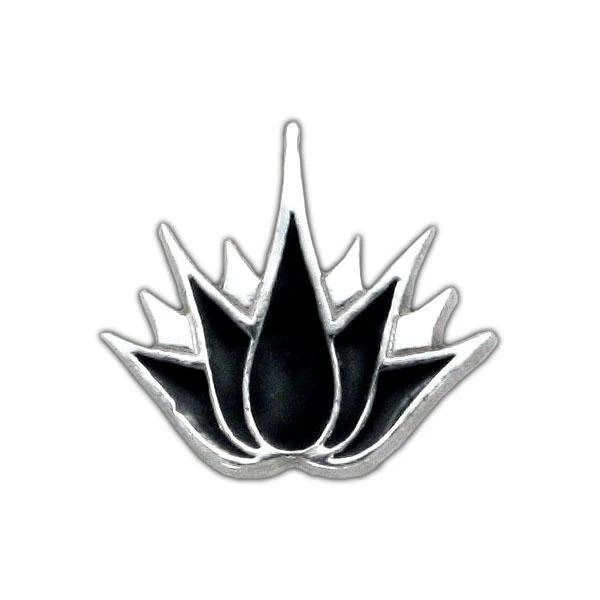Pin de tatuaje de loto esmaltado