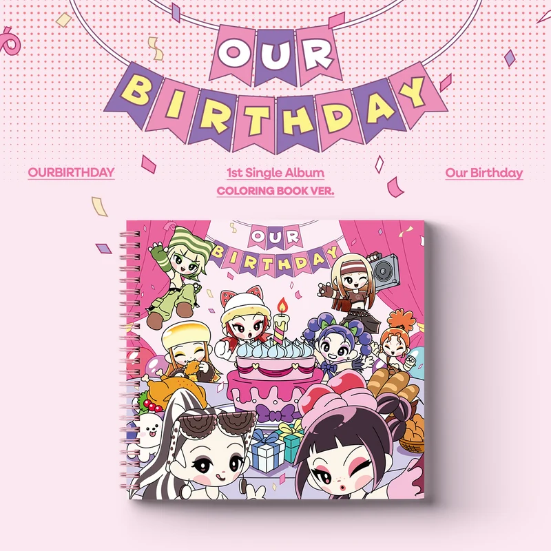OURBIRTHDAY - Our Birthday (COLORING BOOK ver.)