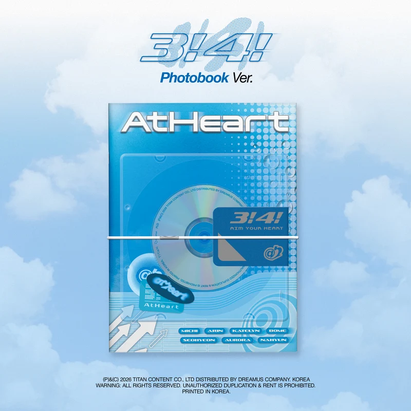 AtHeart - 3!4! (Photobook ver.)