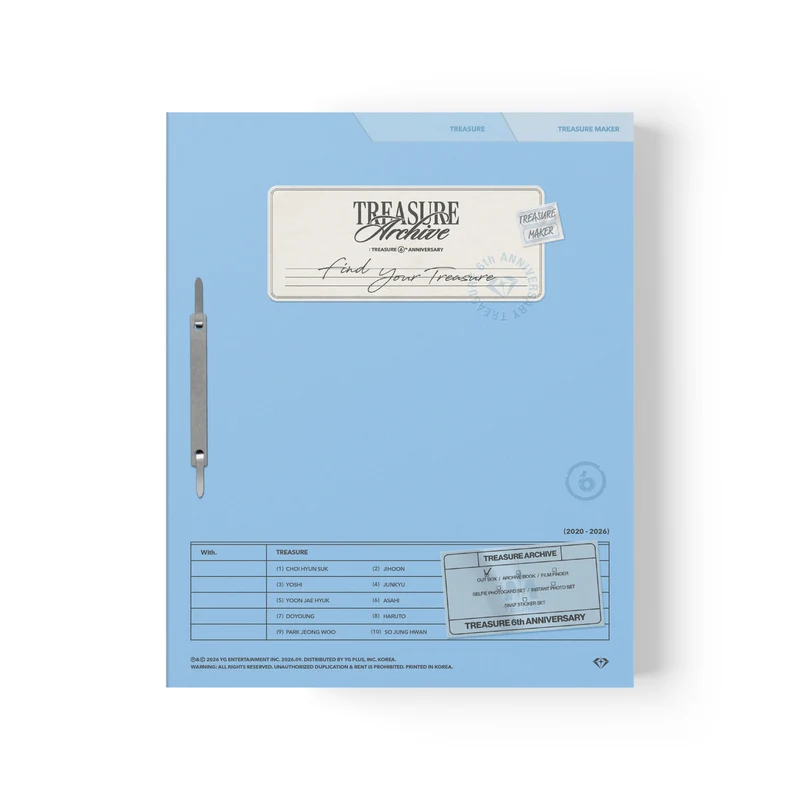 TREASURE - TREASURE ARCHIVE : TREASURE 6th ANNIVERSARY