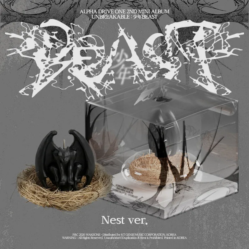ALPHA DRIVE ONE - UNBREAKABLE : 少年BEAST (Nest ver. (Limited edition))