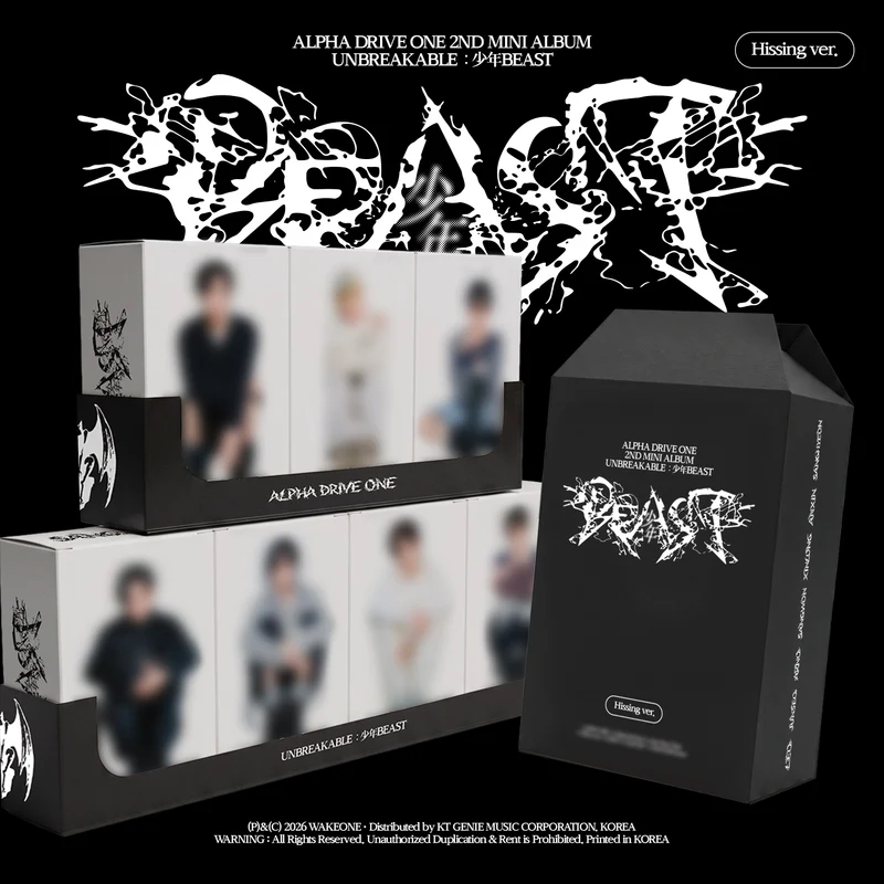 ALPHA DRIVE ONE - UNBREAKABLE : 少年BEAST (Hissing Ver.)