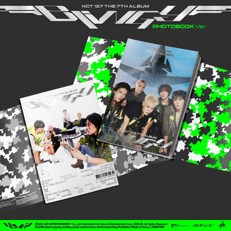 NCT127 - BLINGY (Photobook ver.)