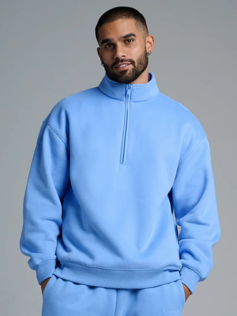 Basic Quarter Zip Mock Neck - Pre Order