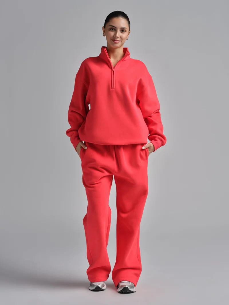 Basic Quarter Zip Mock Neck - Pre Order