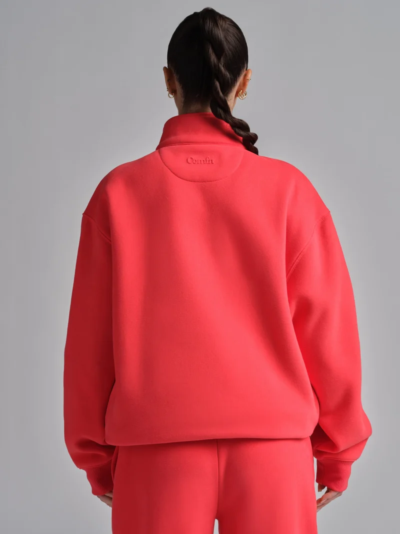 Basic Quarter Zip Mock Neck - Pre Order
