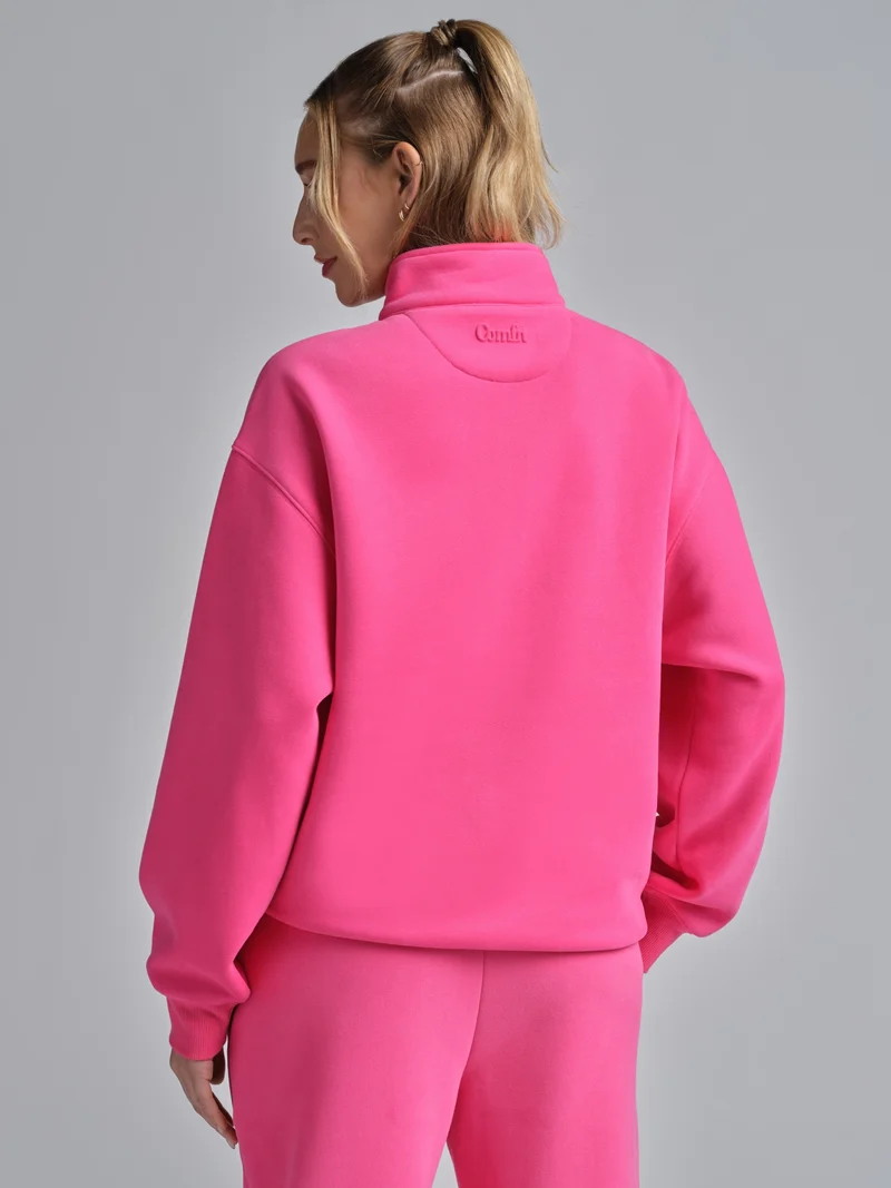 Basic Quarter Zip Mock Neck - Pre Order