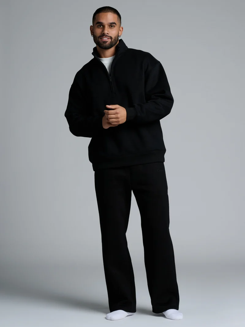 Basic Quarter Zip Mock Neck - Pre Order