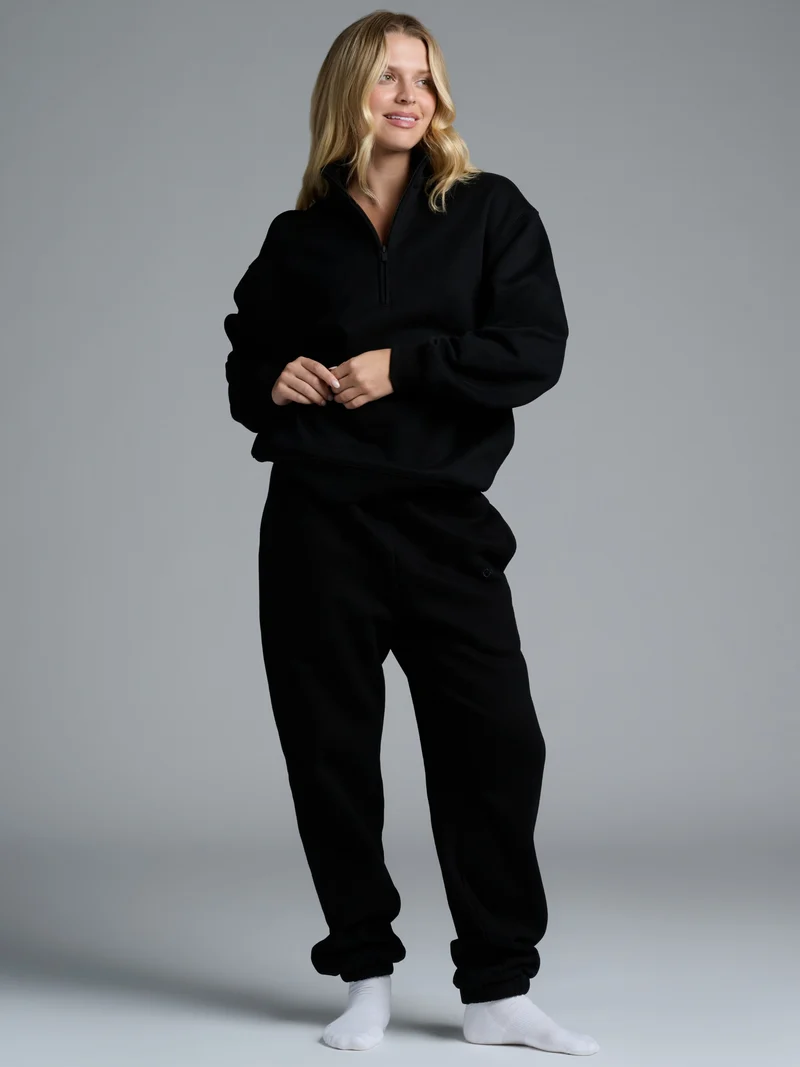 Basic Quarter Zip Mock Neck - Pre Order