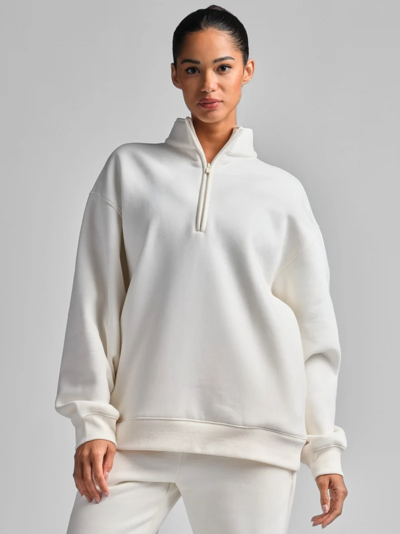 Basic Quarter Zip Mock Neck - Pre Order