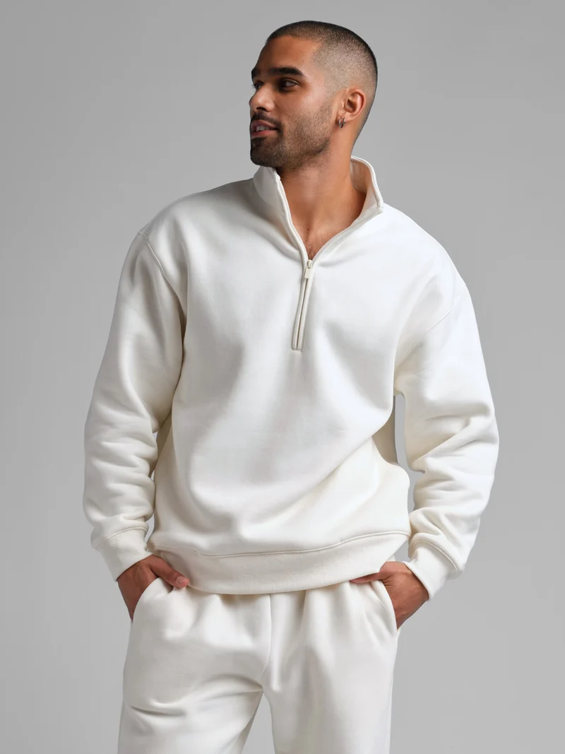 Basic Quarter Zip Mock Neck - Pre Order