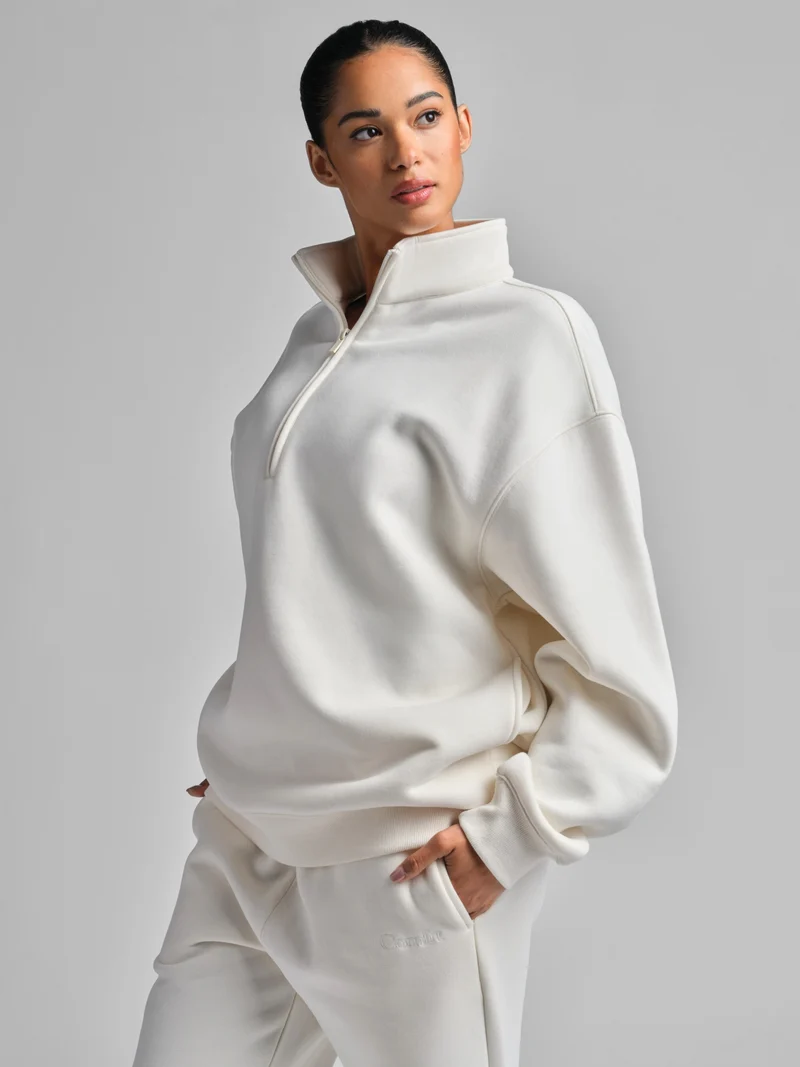 Basic Quarter Zip Mock Neck - Pre Order