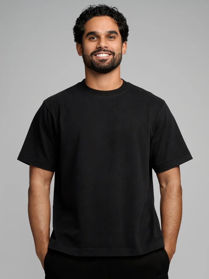 Basic Heavyweight Boxy Tee