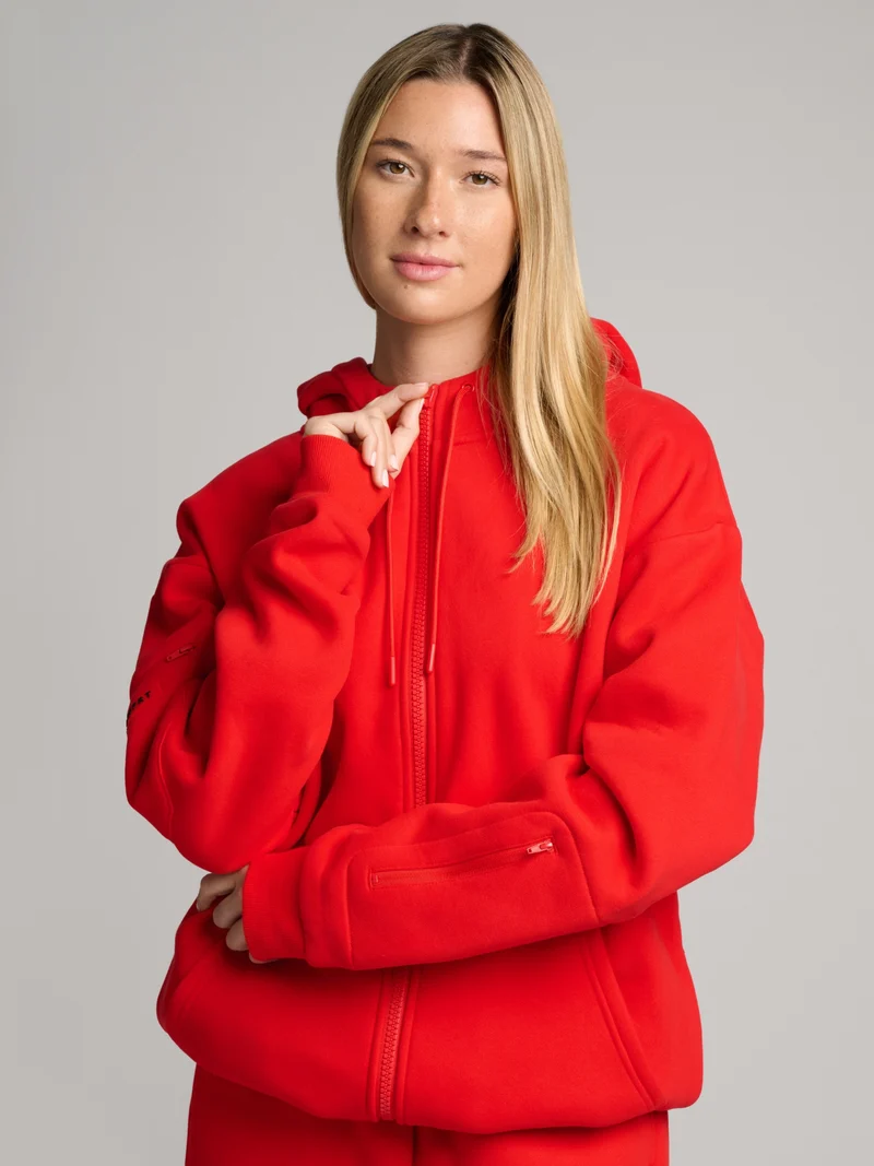Airplane Mode Travel Zip Hoodie