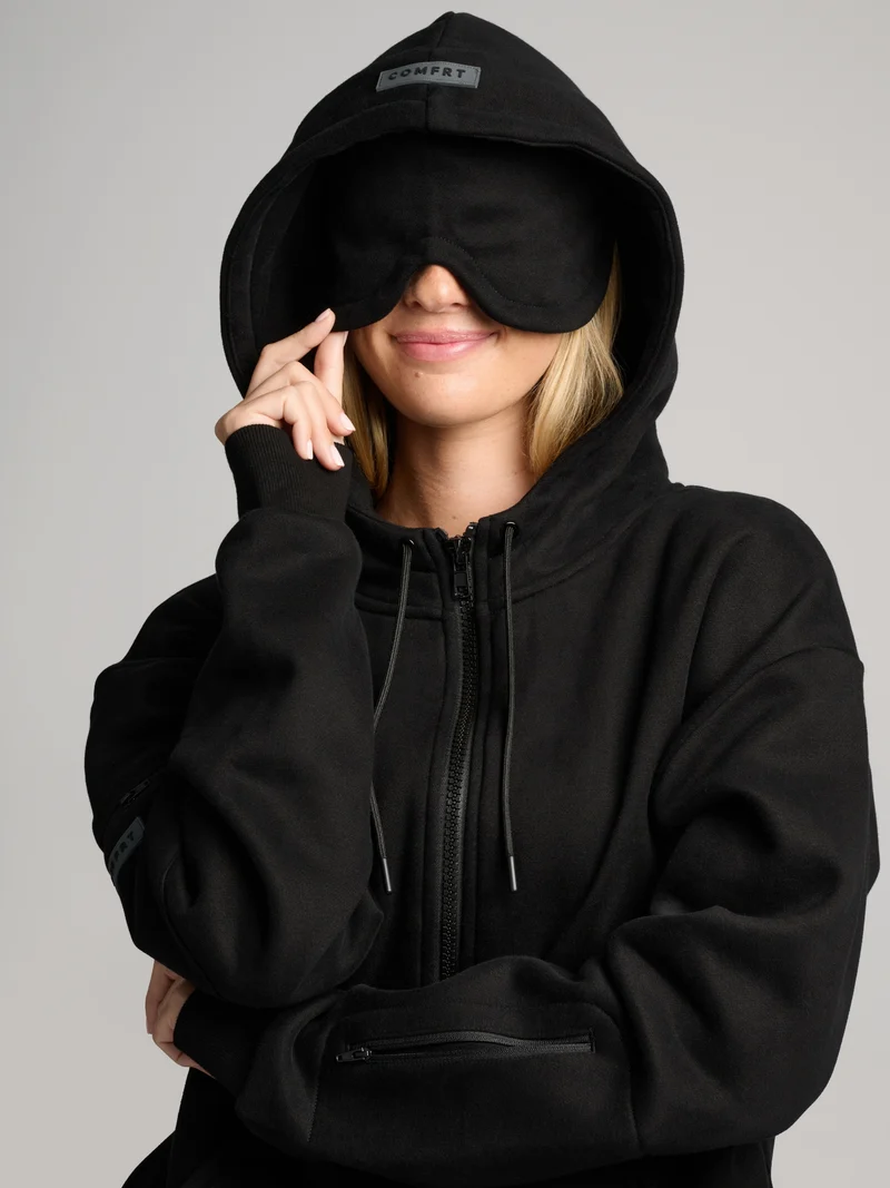 Airplane Mode Travel Zip Hoodie
