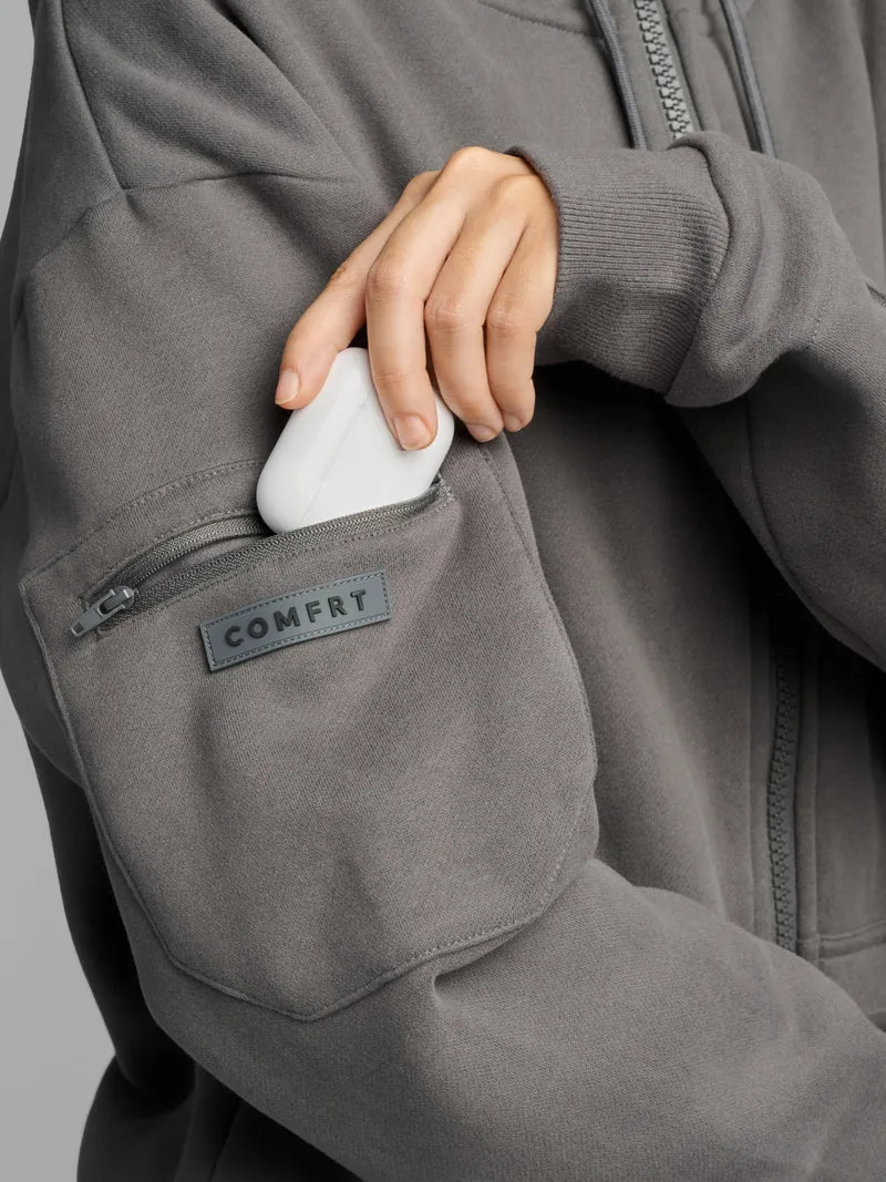 Airplane Mode Travel Zip Hoodie