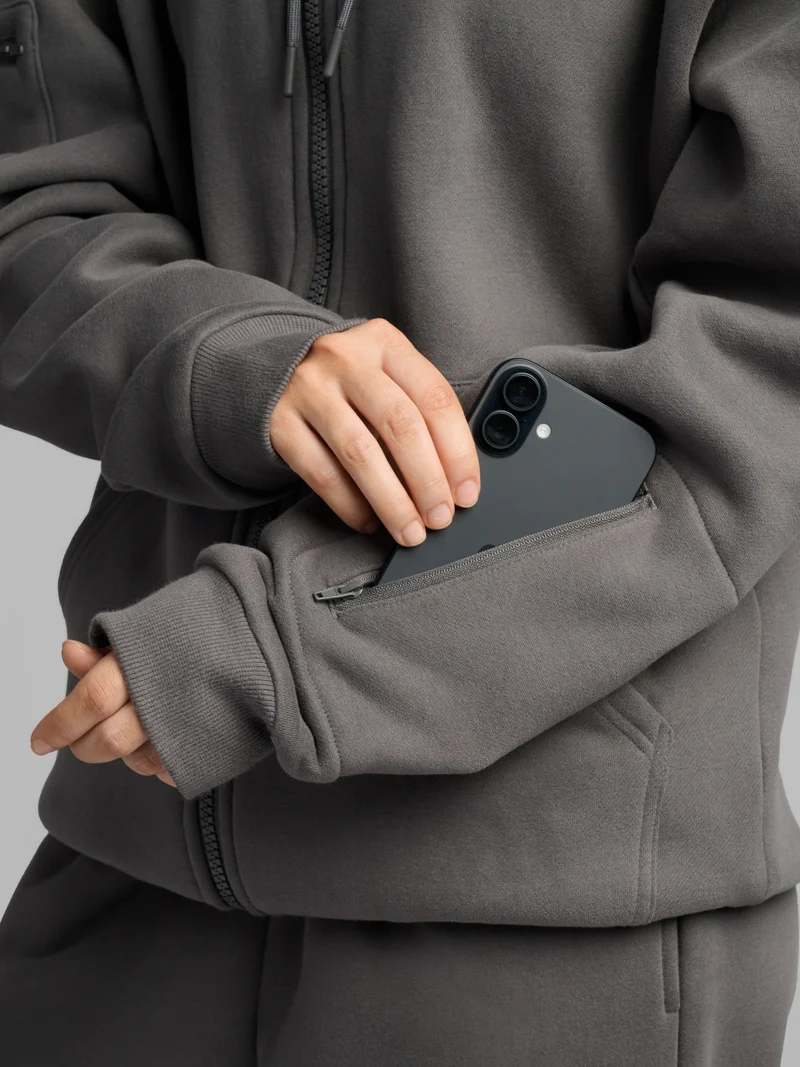 Airplane Mode Travel Zip Hoodie